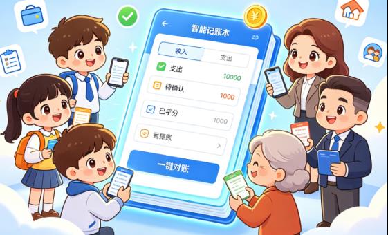 多人记账不用乱！首助记账本让团队、家庭对账轻松又省心
