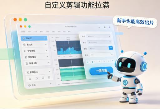 批量剪辑神器实测！自定义剪辑功能拉满，新手也能高效出片