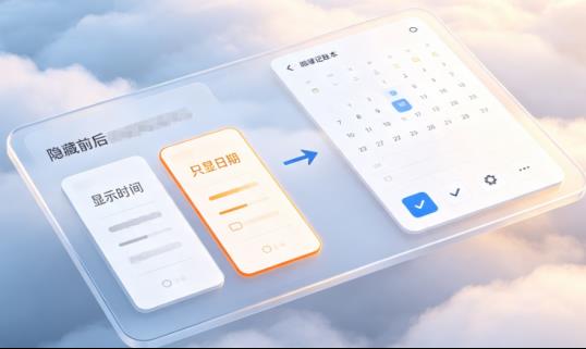 记账老手都在用：一键隐藏时分秒，只看日期对账快10倍