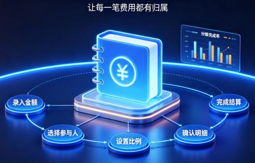 首助记账本分摊管理功能详解：高效解决多人对账，规范账务分摊管理