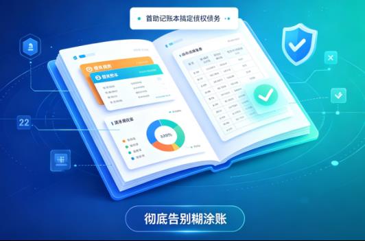 借贷别再死记硬背！首助记账本搞定债权债务，彻底告别糊涂账