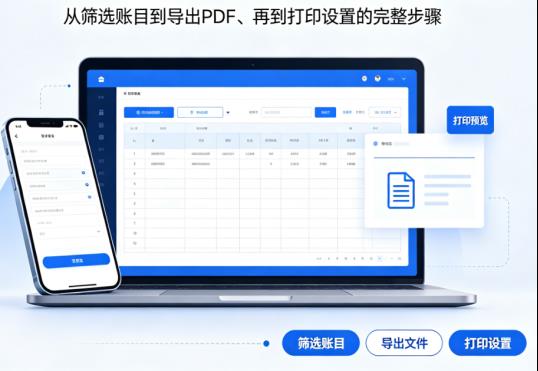 告别手写账本！晨曦记账本一键导出+打印全攻略