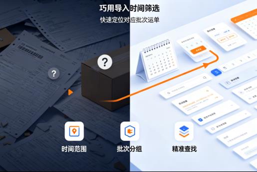 快递单号乱成麻？一招“时间筛选”搞定所有批次，3分钟变整理高手
