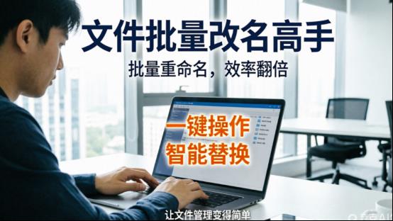 海量文件无序混乱，8 步实现批量自动编号